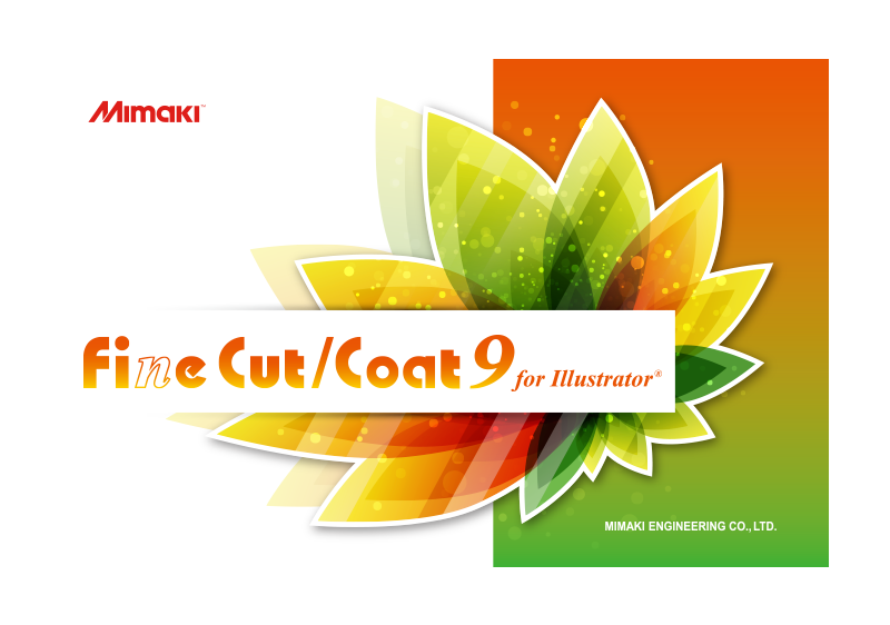 Software FineCut Coat9 For Illustrator Software PT MIMAKI INDONESIA